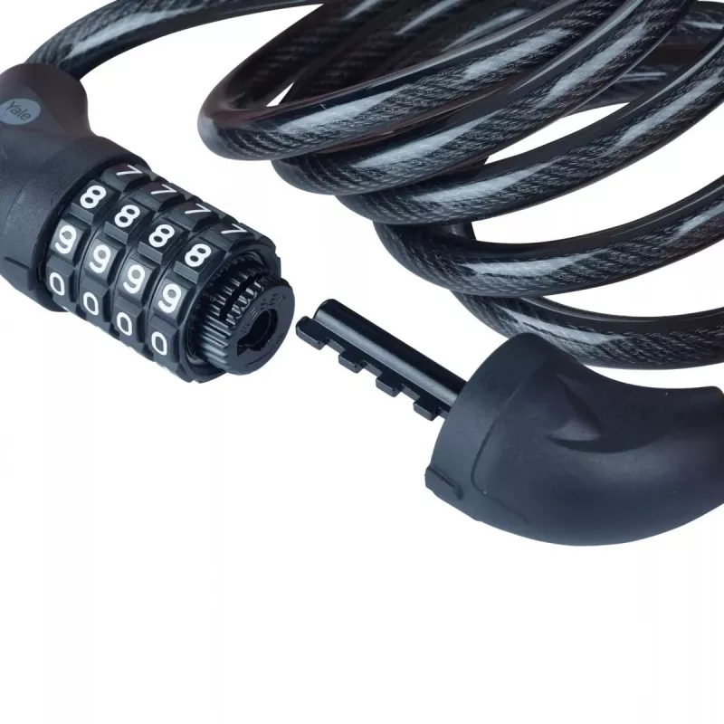 Velosipēda trose ar ciparslēdzeni -YCC0/10/180/2 Melns