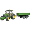 Traktora modelis BRUDER John Deere 5115 M ar pašizgāzēju