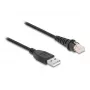 DeLOCK RJ50 uz USB 2.0 Type-A svītrkoda skenera kabelis 2 m