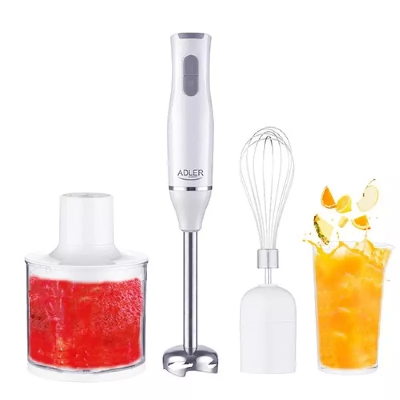 Adler AD 4620 rokas blenderis 0,75 L 800 W balts