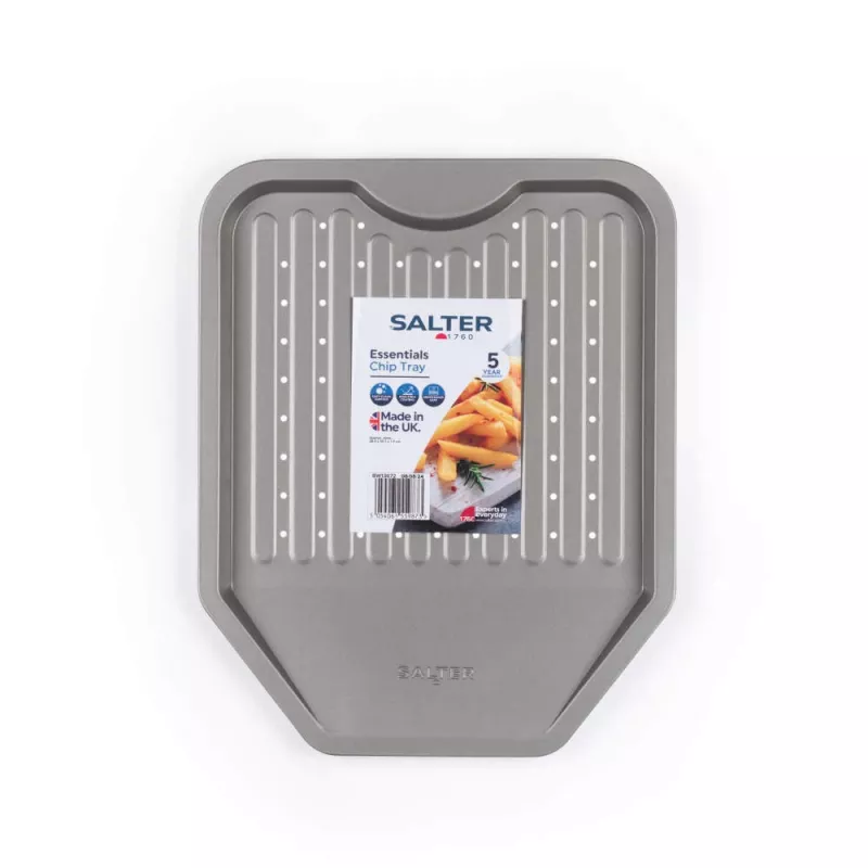 Virtuves piederumu aksesuārs Salter Chip Tray BW13672 nepiedegošs, mazgājams trauku mazgājamajā mašīnā