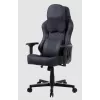 Spēļu krēsls Onex FX8 Formula X — ergonomisks sacīkšu stila sēdeklis, regulējami roku balsti, atgāšanās un slīpuma funkcijas, melns