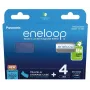 Uzlādējamās baterijas PANASONIC ENELOOP AA 2000 mAh 4 gab. + maciņš (BK-3MCDE/4CP+CASE)