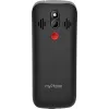 myPhone HALO 4 LTE | Melns | 3,5 collas | TFT | 128 MB | 64 MB | Divas SIM kartes | 3G | Bluetooth | Galvenās kameras izšķirtspēja 2 MP | 2500 mAh