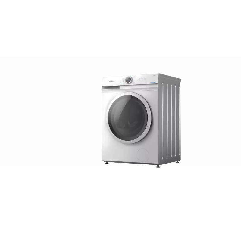 Priekšējās ielādes veļas mašīna Midea MF100W70/W — 7 kg, 1200 RPM, energoefektivitātes klase D, 60 cm platums