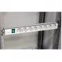 Elektrības sadales bloks Schneider Electric ACTASSI 1U, 19 collu statnei, 8 Schuko rozetes, VDE, ar slēdzi