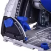 Riņķveida zāģis Scheppach PL55, 1200 W, 230 V, asmens Ø160 mm, 24T, griešanas dziļums 49,5 mm (90°), slīpuma regulēšana, koks