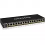 NETGEAR GS316P Nevadāms Gigabit Ethernet (10/100/1000) Strāva pa Ethernet (PoE) Melns