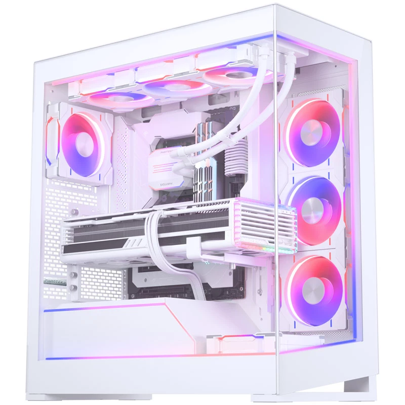 ARGB apgaismojuma komplekts PHANTEKS NV5 Premium DRGB ar strāvas centrmezglu un pamatplates pārsegu