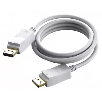 DisplayPort kabelis Vision TC 2MDP 2 m Balts