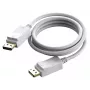 DisplayPort kabelis Vision TC 2MDP 2 m Balts