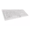 CHERRY STREAM 3.0 tastatūra Office USB Šveices pelēka
