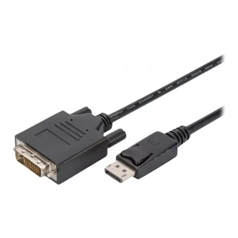 Digitus DisplayPort – DVI adaptera kabelis, 10 gab. iepakojumā