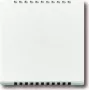 BUSCH JAEGER 6541-84 centrālais pārsegs dzesēšanas sekcijai f.UP rotācijas dimmerim Busch-Dimmer