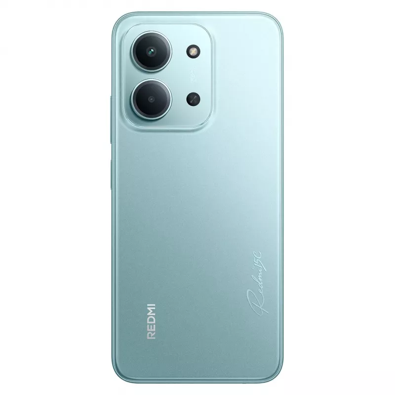 Viedtālrunis Xiaomi Redmi 15C 6,9 collas 4 GB RAM 128 GB krātuve Piparmētru zaļš, 6000 mAh, 50 MP aizmugurē, Helio G81-Ultra