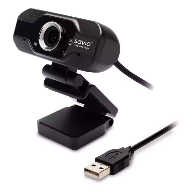Savio interneta kamera tīmekļa kamera USB Full HD ar iebūvētu mikrofonu