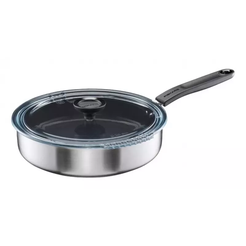 Panna 26cm ar keramikas pārklājumu un vāku Func