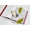 Telefona maciņš man and wood iPhone XS Max — pelēks uzvalks, melns