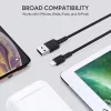 Lightning kabelis AUKEY CB-AL05 1 m melns