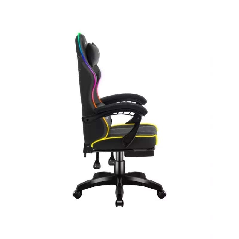 Force 3.7 RGB spēļu krēsls melns