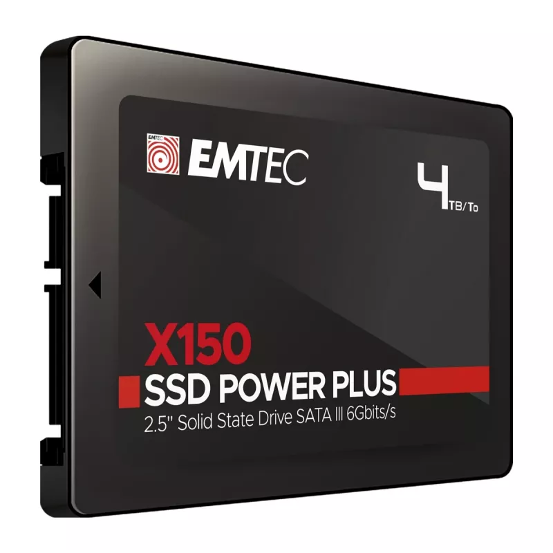SSD disks Emtec X150 4 TB 2,5 collu SATA III 3D NAND modelis ECSSD4TX150