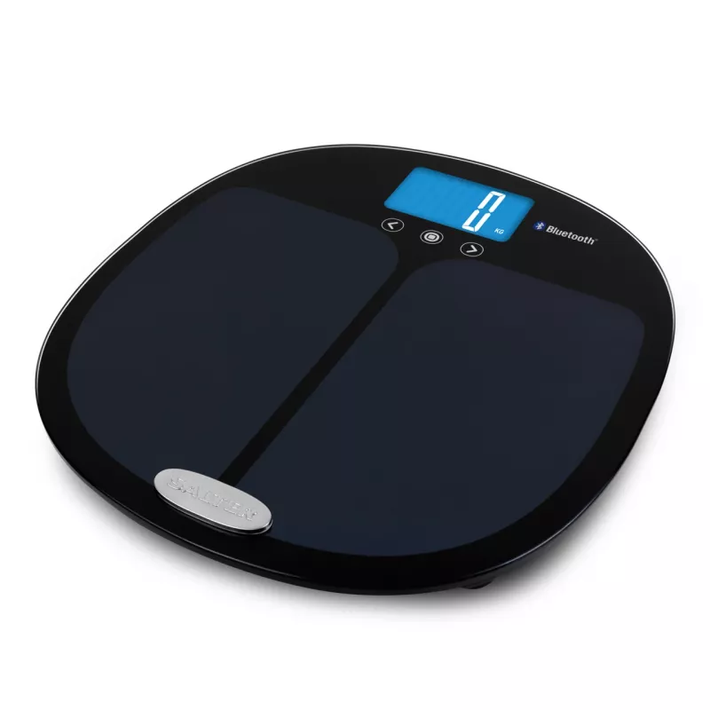 Vannasistabas svari Salter 9192 BK3R Curve Bluetooth Smart Analyser