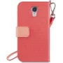 Linksys Belkin Sartorial Wristlet - Aizsargmaciņš mobilajam tālrunim - Sorbet - Samsung GALAXY S4 (F8M561BTC01)