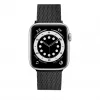 FIXED nomaiņas sietiņa siksna Apple Watch — saderīga ar 42/44/45/46/49 mm (melna)