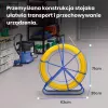 Extralink kabeļu ievilkšanas stienis Pilot 6mm 200m stikla šķiedras FRP dzeltens