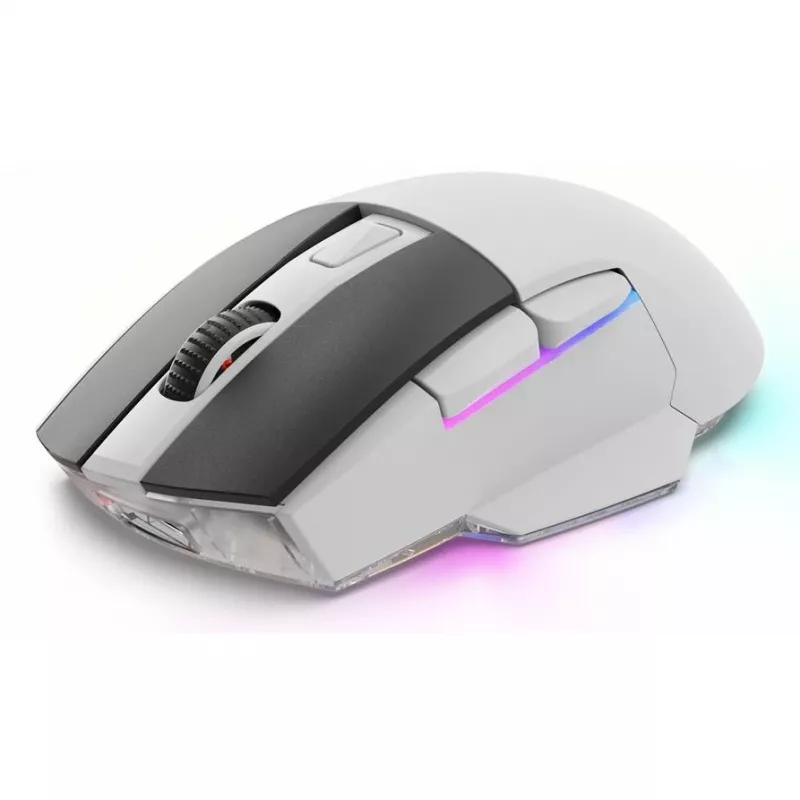 Sharkoon SGM50W pele Gaming paredzēta labajai rokai RF bezvadu + USB Type-A optiskā 6400 DPI