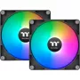 Thermaltake CT140 Reverse ARGB 14 cm ventilators, melns, 500–1800 RPM, 32,8 dB