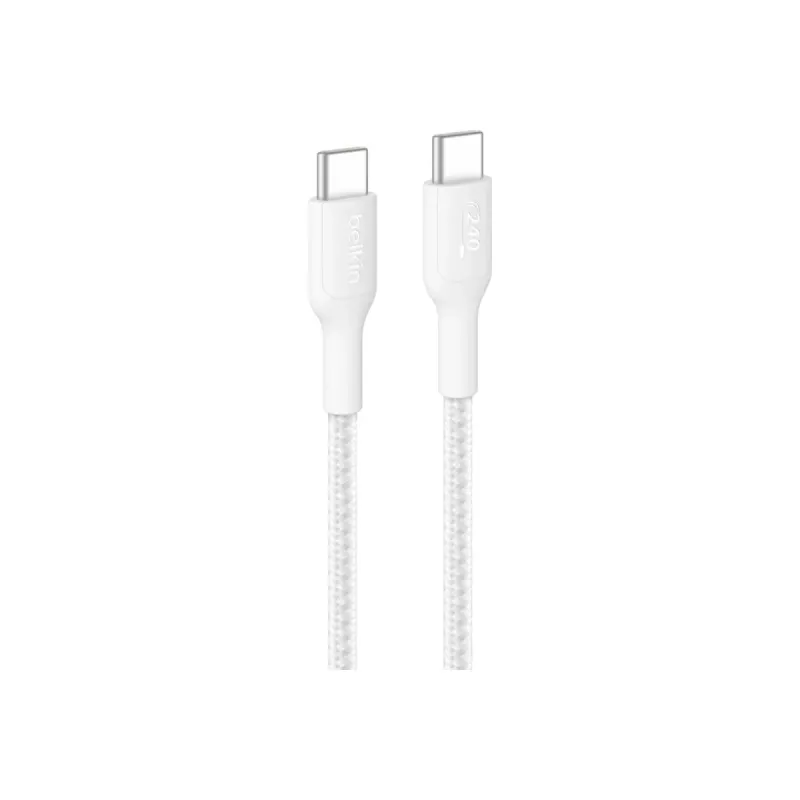 USB kabelis Belkin BoostCharge Pro 1m USB C balts