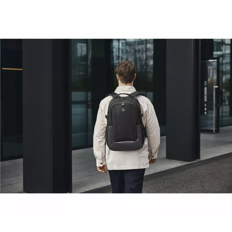 Ikdienas mugursoma Wenger SwissGear XE Ryde Melns pelēka Polyester PVC