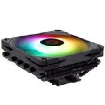 Thermalright AXP120 X67 ARGB zema profila CPU dzesētājs - 120 mm melns (AXP120 X67 Melns ARGB)