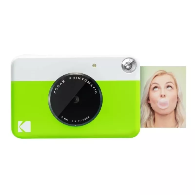 Kodak PRINTOMATIC momentānās drukāšanas kamera, 2x3'', zaļa