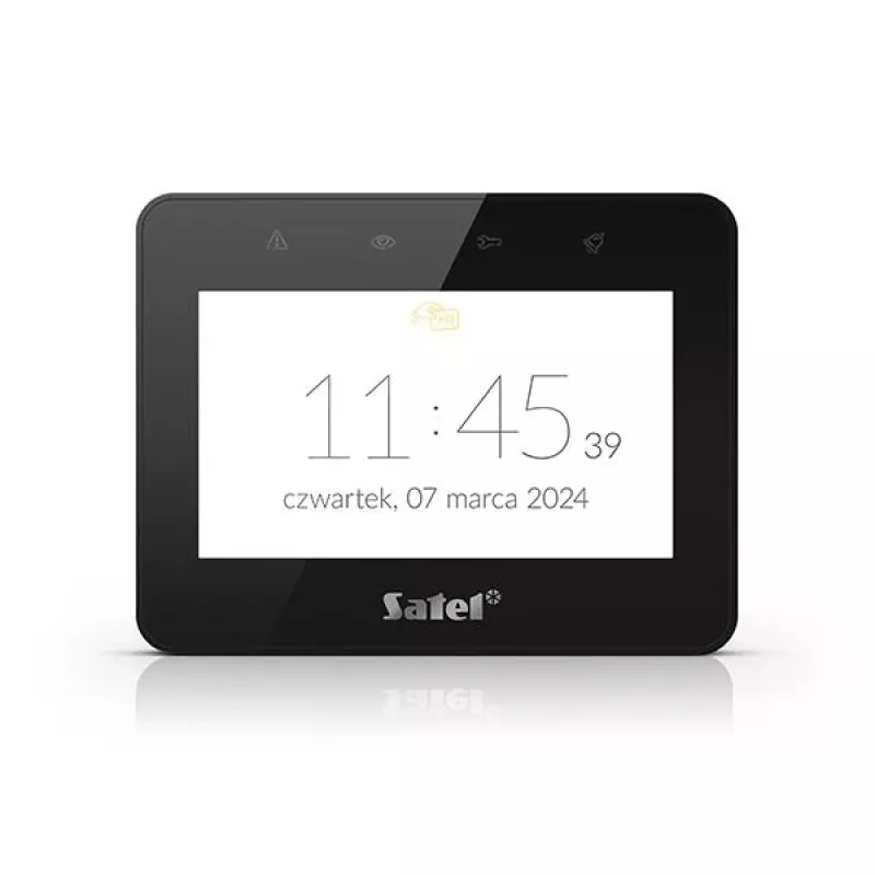 SATEL 4.3 colls tastatūra INT-TSG2R-B melna