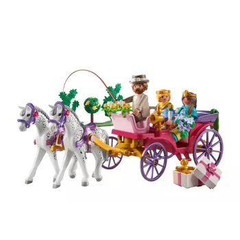 Playmobil Princess Magic 71846 Karaliskā pāra karietes brauciens