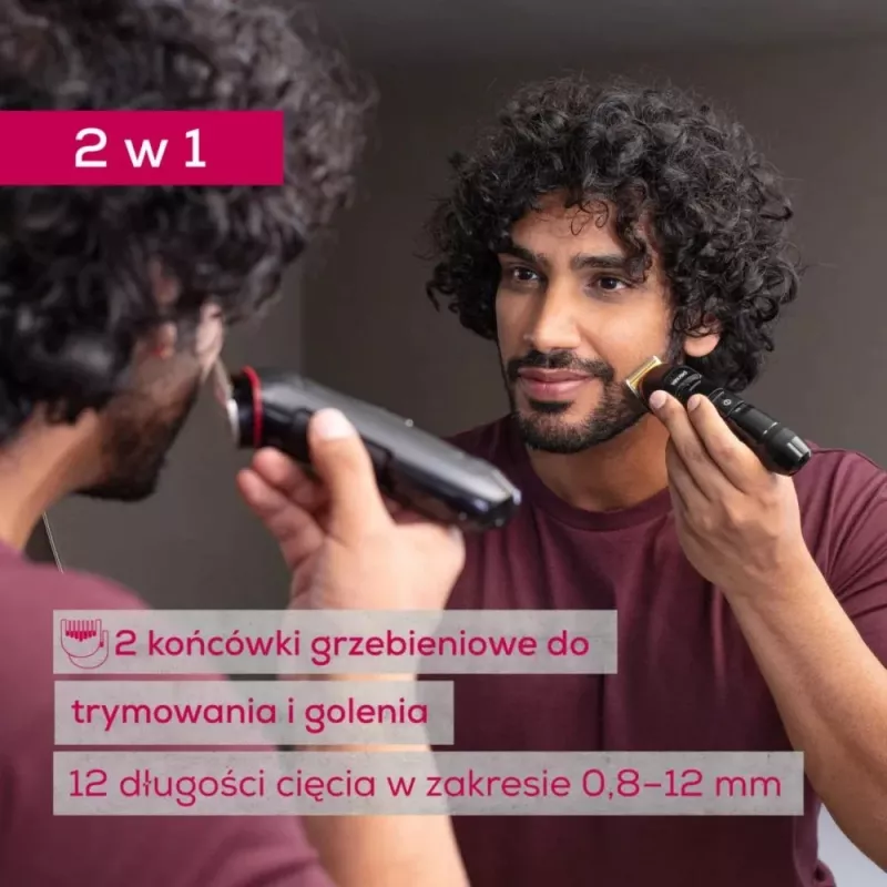 Beurer bārdas un rugāju trimmeris MN4 uzlādējams precīzai griešanai