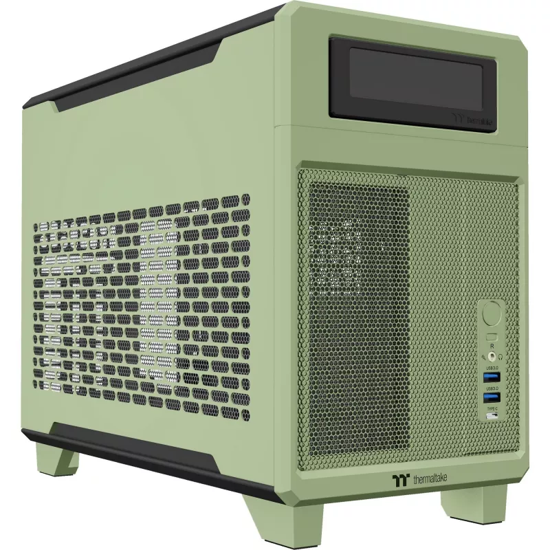 PC case Thermaltake TR100 Mini Tower zaļa