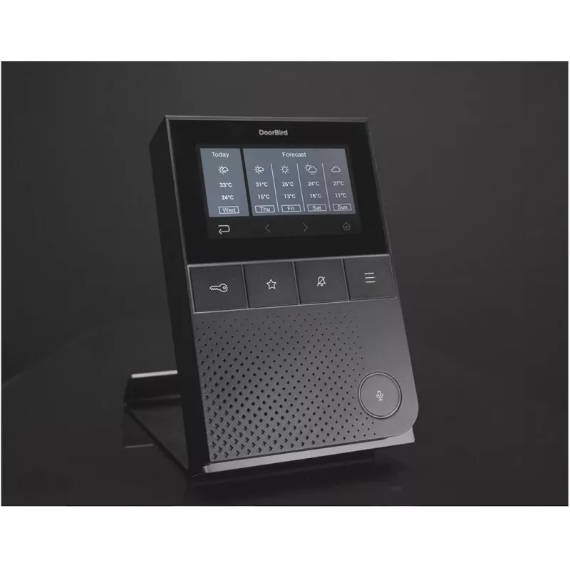 IP video domofons DoorBird A1101 Melns Edition — durvju stacija IP video piekļuves kontrolei (modelis A1101)