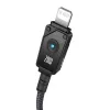 Baseus Unbreakable USB C uz iP kabelis 2 m 20 W Melna
