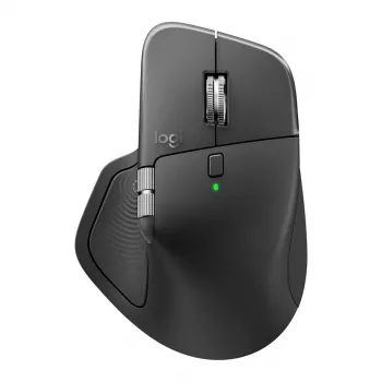 Logitech MX Master 4 - pele - Bluetooth, 2,4 GHz - grafīta