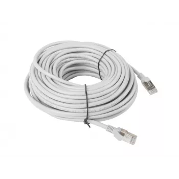 LANBERG tīkla kabelis Cat5e U/UTP RJ-45 uz RJ-45 20 m Pelēks, 26 AWG, CCA vadītājs