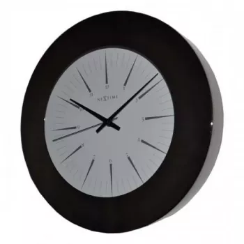 NeXtime klok 2945 Colt, Ø 45 cm, siena pulkstenis, melns