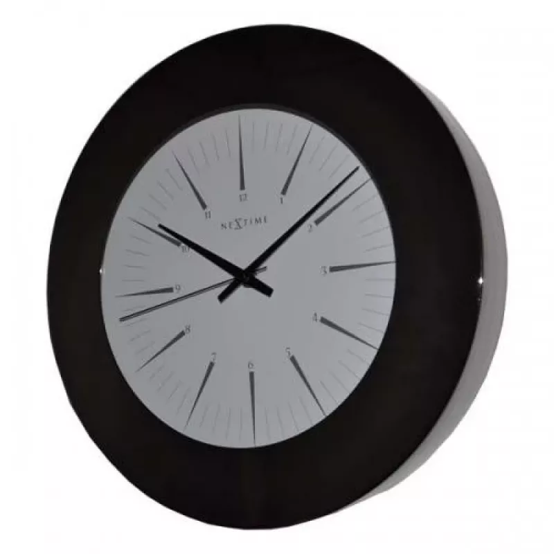 NeXtime klok 2945 Colt, Ø 45 cm, siena pulkstenis, melns