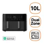 Xiaomi Dual Zone EAN gaisa fritieris 10 L 2700W kopējā jauda melns