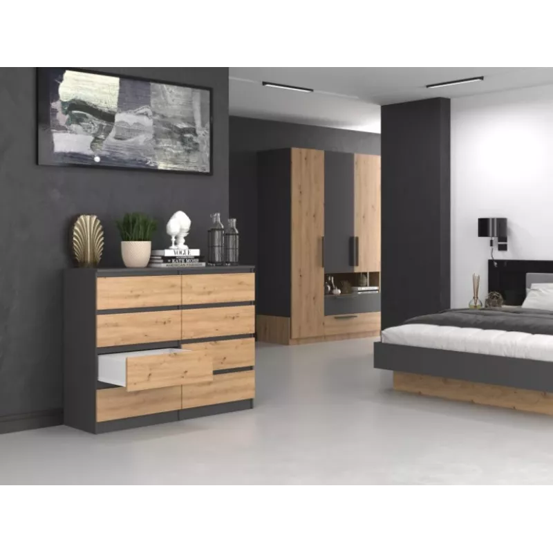 Topeshop M8 120 ANT/ART KPL kumode