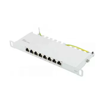 Good Connections Patchpanel 10Cat. 6 8-P. 0,5 HE gaiši pelēks