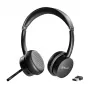 Headset Tellur Voice Pro bezvadu zvanu centra austiņas melnas TLL411007