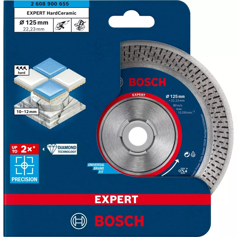 Bosch Expert HardCeramic ripzāģa asmens 12.5 cm 1 gab.